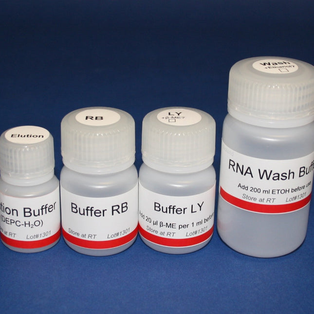 Buffer Set for RNA Minipreps (50 preps)