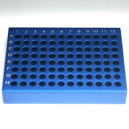 96-Well Metal Cooler for PCR Tube/Plate w/ Silicon Base (1 Count)