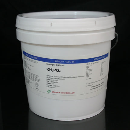 Potassium Phosphate Monobasic (KH2PO4, AR Grade, 5 kg)