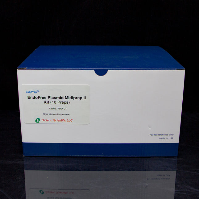 Endofree plasmid midiprep II kit (10 Preps)