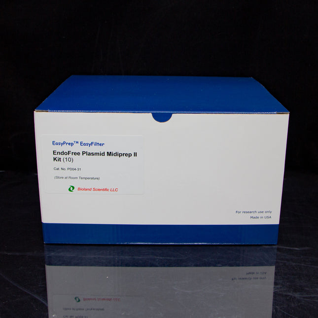 Endofree ezFilter plasmid midiprep II kit (10 Preps)