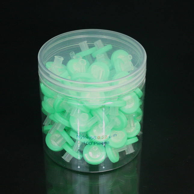 13mm Nylon Syringe Filters (Non-sterile, 0.22um pore size)