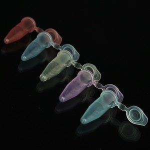 1.5 ml Microcentrifuge Tubes (Color, DNase/RNase Free, 5,000/cs)