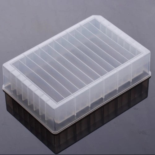 12 Channel Reagent Reservior, 15ml, No Cap, Non-sterile (10 Packs of 5 Count, 50 Total)