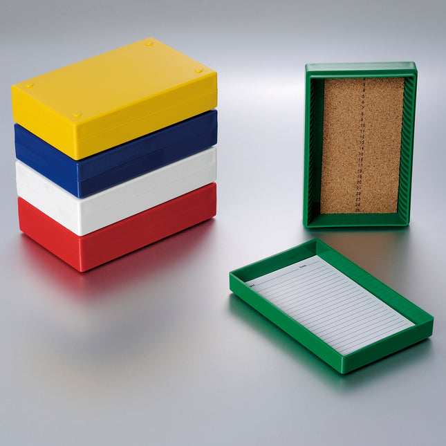 25-Place Slide Storage boxes with Cork Lining (5 Count)