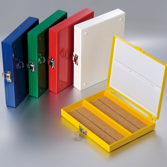 100-Place Slide Storage boxes with Cork Lining (5 Count)