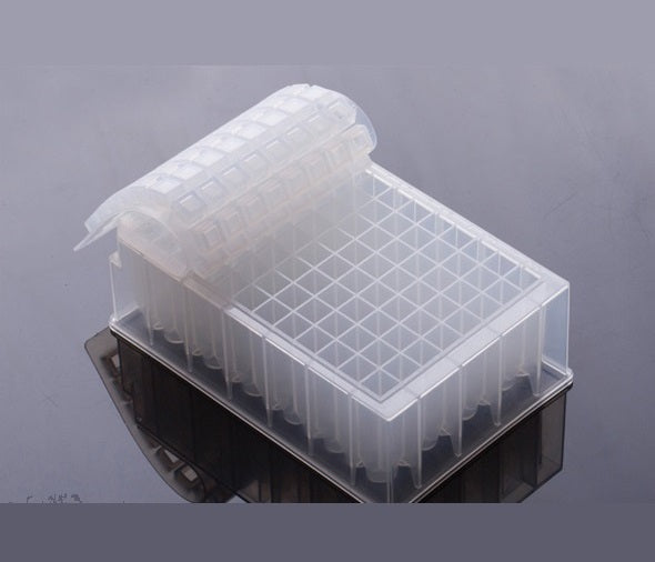 1.2ml 96-Well Deep Well Plate, Square, V-bottom (100 Count)
