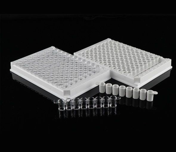 NEST 96-Well ELISA Strip Plates, High Binding, White (50 Count)
