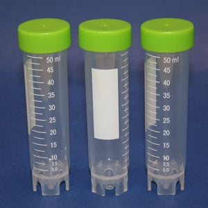 50 ml Self-Standing Conical Tubes, Sterile, w/ Rack, (20 Racks of 25 Count, 500 Total)