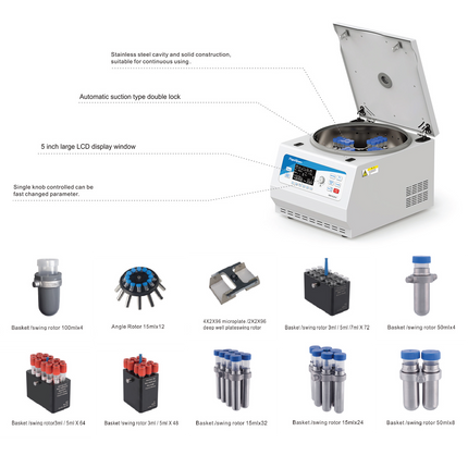 TopSpin Air-Cooled Bench Top Centrifuge