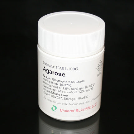 Agarose (For Molecular Biology, Low EEO, 100 g)