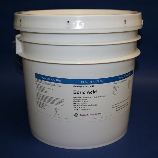 Boric Acid (AR Grade, 10 kg)