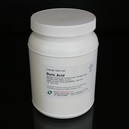 Boric Acid (AG Grade, 1 kg)