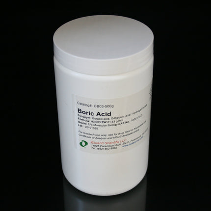 Boric Acid (AR Grade, 500 g)