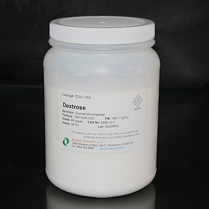 Dextrose Monohydrate (AR Grade, 1 kg)