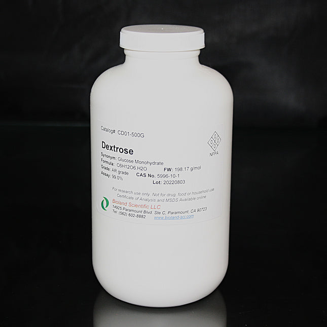 Dextrose Monohydrate (AR Grade, 500 g)