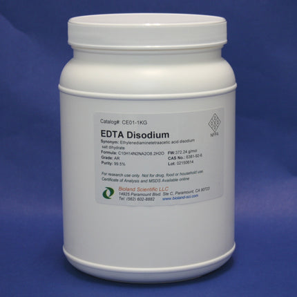 EDTA Disodium (AR Grade, 1 kg)