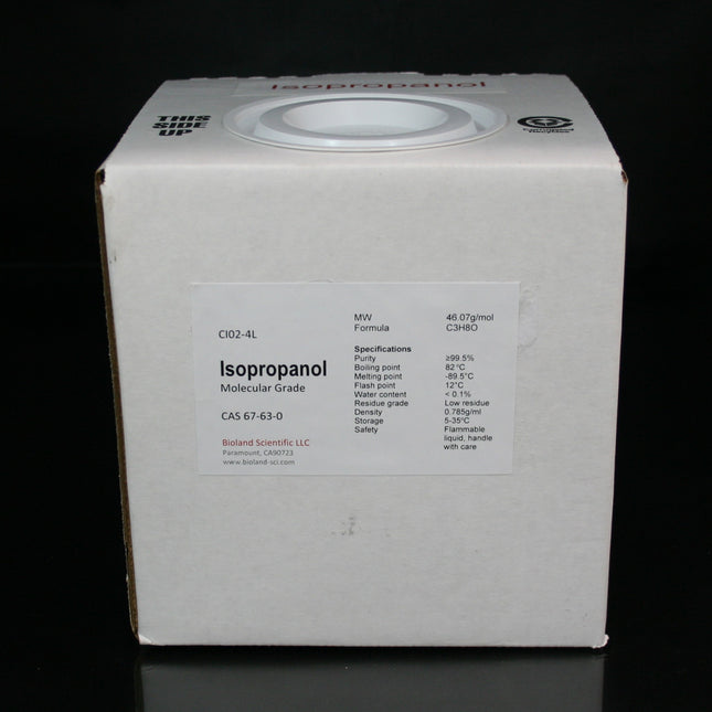 Isopropanol, ACS Reagent Grade, 4L