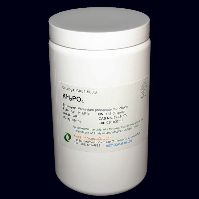 Potassium Chloride (KCl, AR Grade, 500 g)