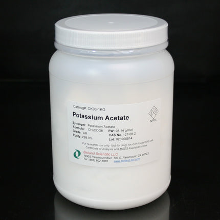Potassium Acetate (AR Grade, 1 kg)