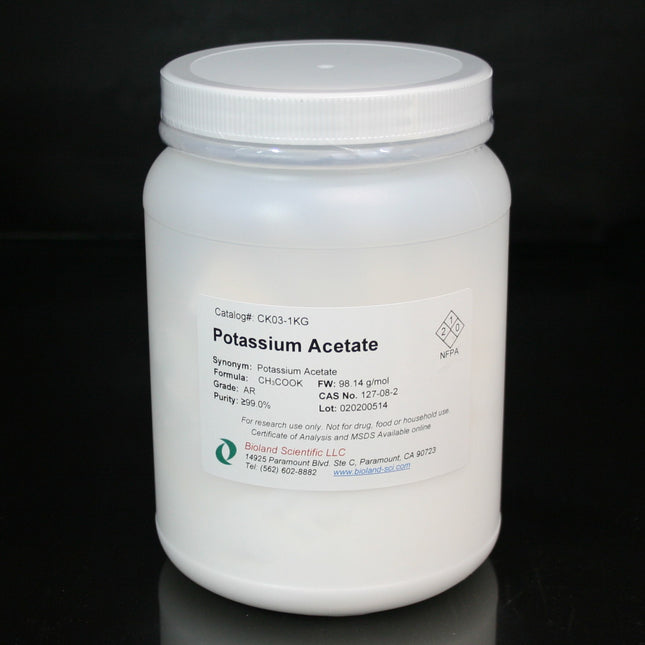 Potassium Acetate (AR Grade, 1 kg)