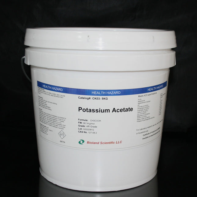 Potassium Acetate (AR Grade, 5 kg)