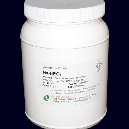 Sodium Phosphate Dibasic (Na2HPO4, 1 kg)