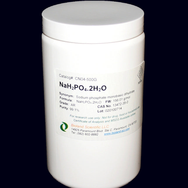 Sodium Phosphate Monobasic dihydrate (NaH2PO4.2H2O, 500 g)