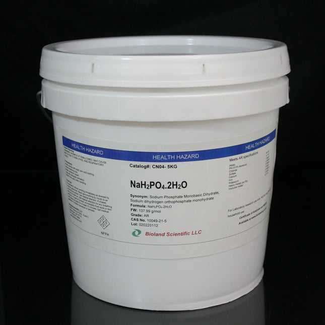 Sodium Phosphate Monobasic dihydrate (NaH2PO4.2H2O, 5 kg)
