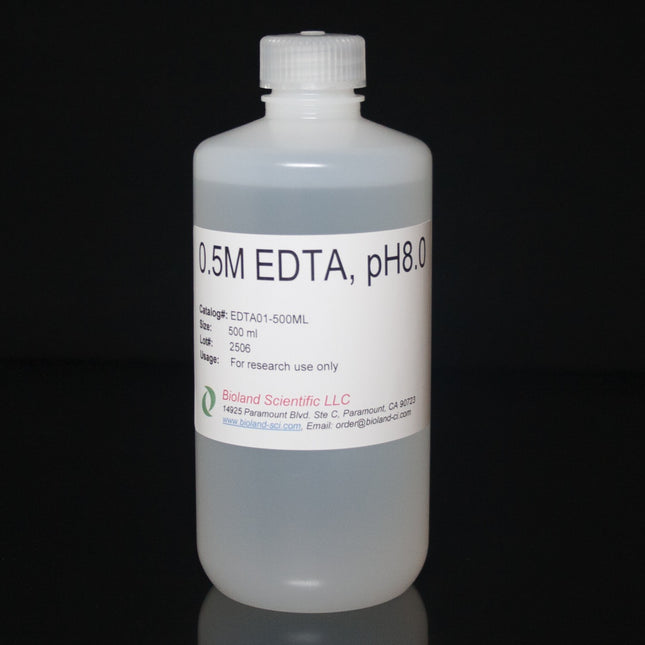 0.5M EDTA, pH8.0 (500 ml)
