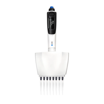 dPette+ Multi-functional 8-Channel Electronic Pipette (0.5-10ul)
