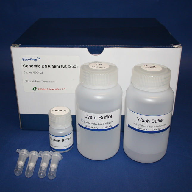 Tissue Genomic DNA Miniprep Kit (250 Prep)