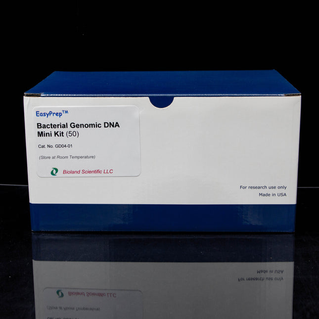 Bacterial Genomic DNA Miniprep Kit (50 Preps)