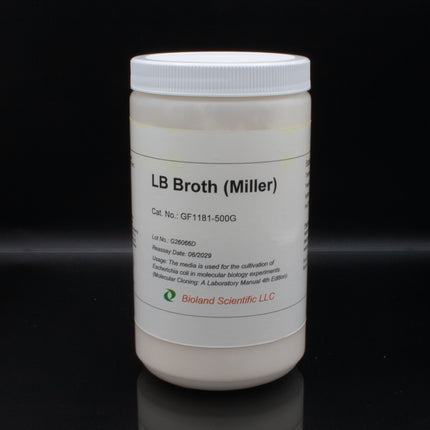 LB Broth (Miller) Dry Powder, pH7.0