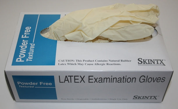 Latex Examination Gloves, 4.5mil, Medium, Powder-Free (1,000/case)