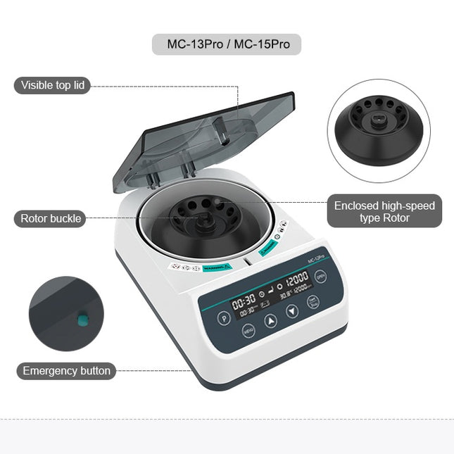 High Speed Micro Centrifuge (For 12 Microtubes)