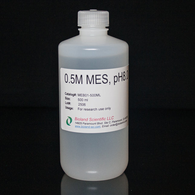 0.5M MES Buffer Solution, pH8.0 (500 ml)