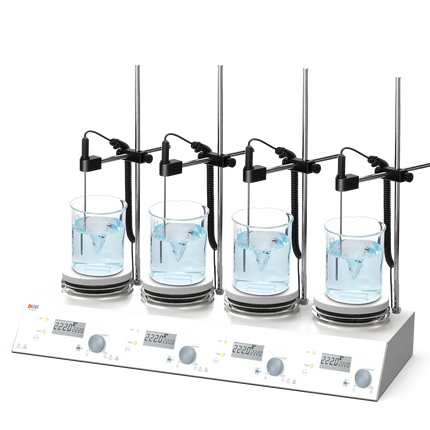 DLAB 4-Channel Digital Magnetic Hotplate Stirrer