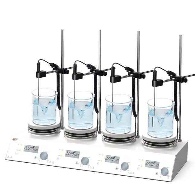 DLAB 4-Channel Digital Magnetic Hotplate Stirrer