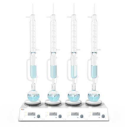 DLAB 4-Channel Digital Magnetic Hotplate Stirrer