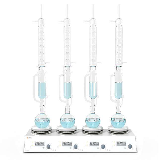 DLAB 4-Channel Digital Magnetic Hotplate Stirrer