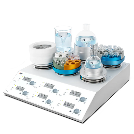 DLAB 6-Channel Digital Magnetic Hotplate Stirrer