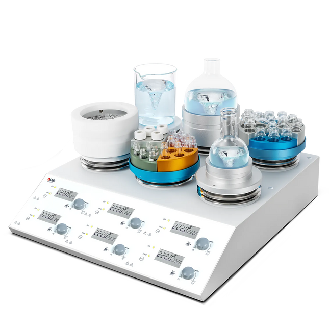 DLAB 6-Channel Digital Magnetic Hotplate Stirrer