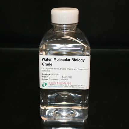 Nuclease-Free Molecular Grade Water, Not DEPC-Treated (1L)
