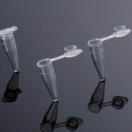 0.2ml Individual PCR Tubes, Clear, Flat Cap (1,000 Count)