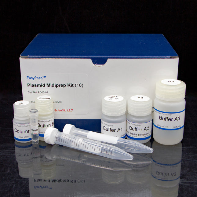 Plasmid Midiprep Kit (10 Preps)