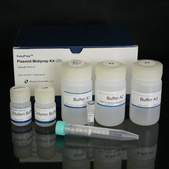 Plasmid Midiprep Kit (25 Preps)