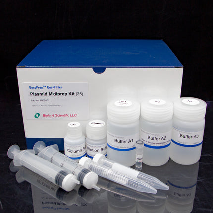 EasyFilter Plasmid Midiprep Kit (25 Preps)