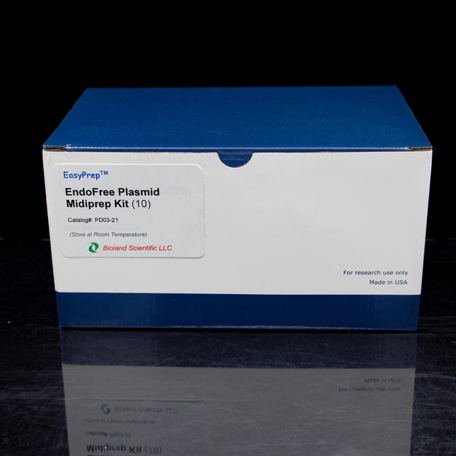 Endofree Plasmid Midiprep Kit (10 Preps)