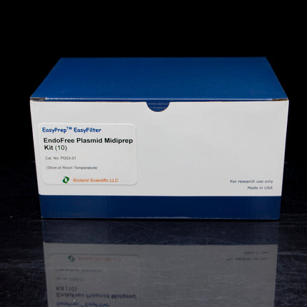 Endofree EasyFilter Plasmid Midiprep Kit (10 Preps)